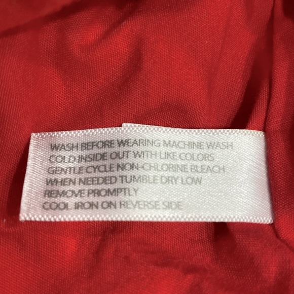 Hooray by Cynthia Rowley 100% Cotton Red Lined Ruffles Baby Girl Summer Dress !! - Picture 6 of 8